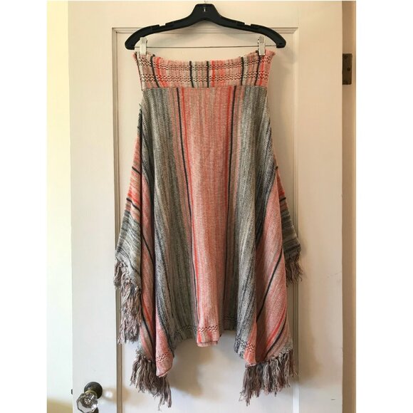 Anthropologie | Sparrow Converging Stripes Sweater Skirt - Picture 4 of 12